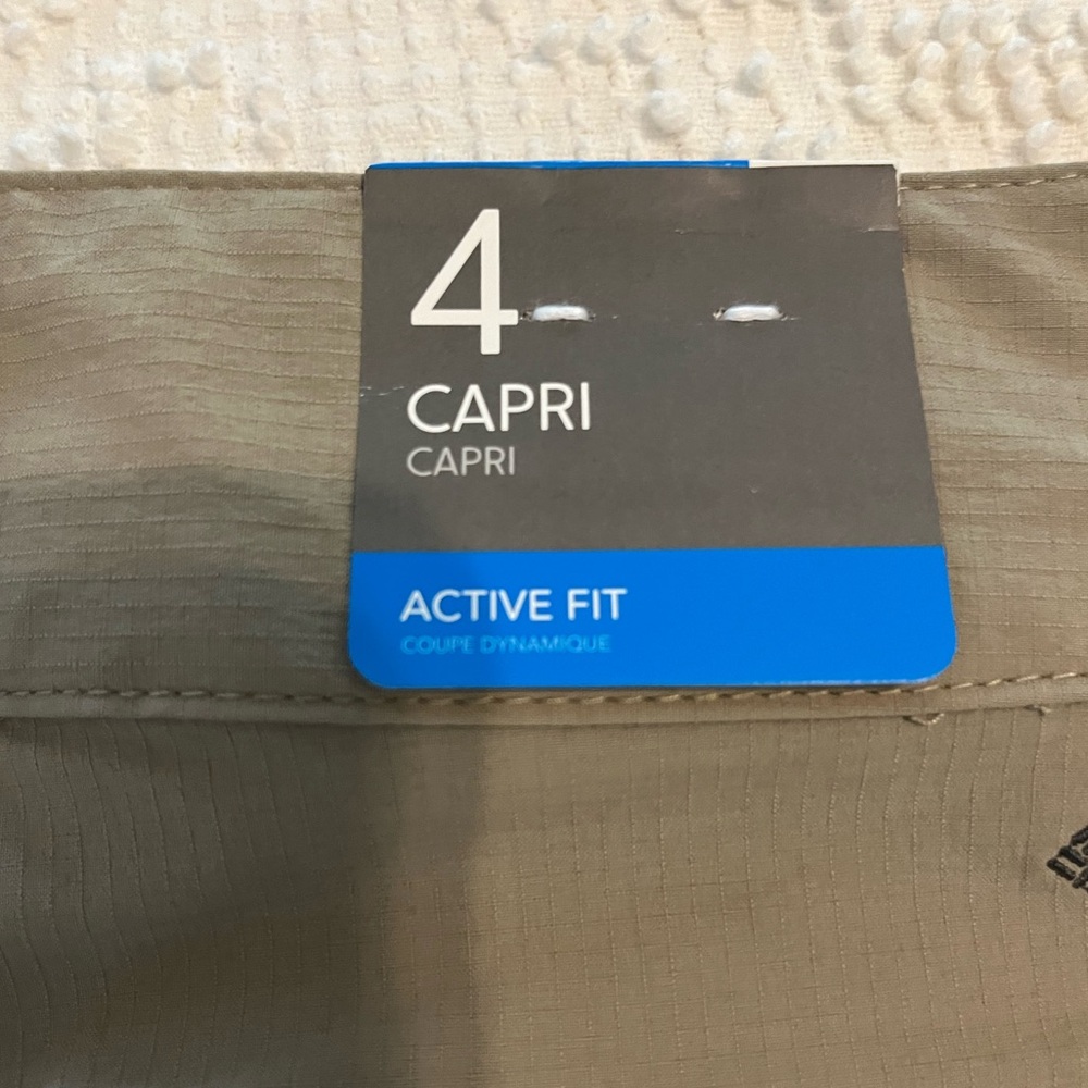 Columbia W Kestrel Trail II Women’s Capris, Size 4, Beige, NWT, OmniShield - Picture 8 of 16